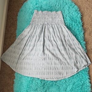 Maeve Light Gray A-Line Dress